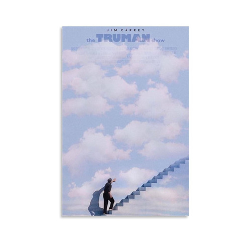 The Truman Show Movie Poster Canvas Wall Art Picture Print Painting for Home Wall Decor 16x24inch(40x60cm)