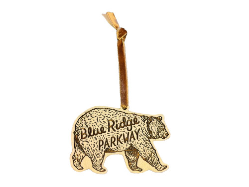 Blue Ridge Parkway Black Bear Ornament