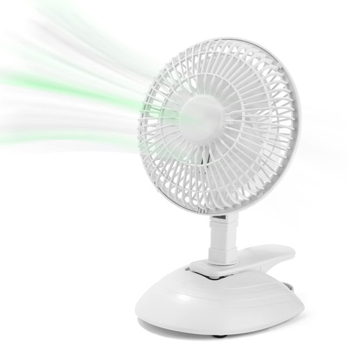 BREEZE LIVING 6 inch Desk Fan, Table Fan Small Electric Clip On Fan with Adjustable Tilt 2 Speed Setting Portable for Home/Office/Bedroom BREEZE LIVING 6 inch Desk Fan, Table Fan Small Electric Clip On Fan with Adjustable Tilt 2 Speed Setting Portable for Home/Office/Bedroom
