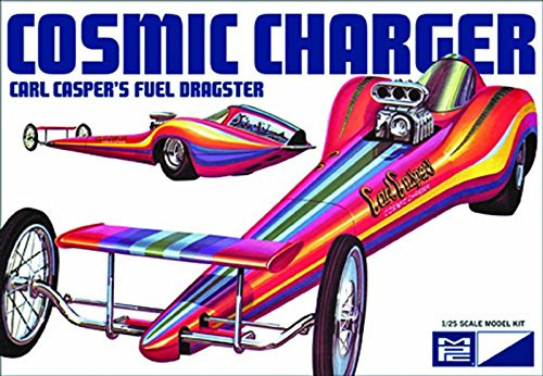 MPC, Cosmic Charger, Carl Caspers Fuel Dragster, 1/25 Scale Model Car Kit, MPC826