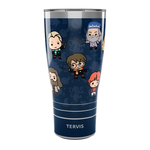 Tervis Traveler Harry Potter Charm Reducio Triple Walled Insulated Tumbler Travel Cup Keeps Drinks Cold & Hot, 30oz, Stainless Steel