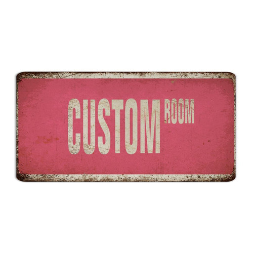 Custom Metal Signs Outdoor Custom Room Pink Room Decor for Men Tin Signs for Laundry Kitchen Garden Preschool Kindergarten 1st Grade Art Poster Gift for House 6x12 Inch