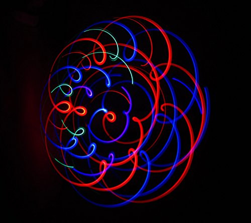 Rob's Super Happy Fun Store Cerebral Vortex - Orbital Rave Light Toy - LED Orbit Spinning Light Show
