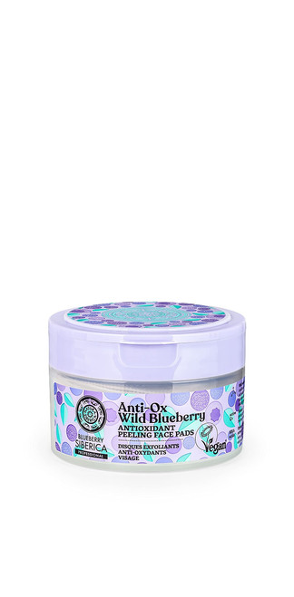 Natura Siberica Natural Anti-OX Wild Blueberry Peeling Face Pads 20 pcs Natura Siberica Natural Anti-OX Wild Blueberry Peeling Face Pads 20 pcs