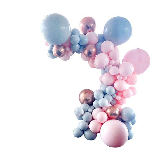Balloon Arch kit Balloon Garland - 168Pcs Pink and Blue Latex Balloons 4D Rose Gold Metallic Balloons for Baby Shower, Birthday, Wedding Party Decoration Balloon Arch kit Balloon Garland - 168Pcs Pink and Blue Latex Balloons 4D Rose Gold Metallic Balloons for Baby Shower, Birthday, Wedding Party Decoration