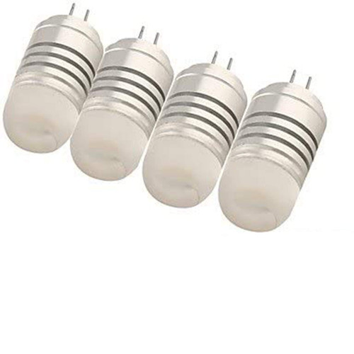 WELSUN G4 LED Bulbs 3W 8SMD3014 220LM Warm/Cool White Light Corn Bulbs (AC/DC12V) 4PCS ( Light Source Color : Warm White )