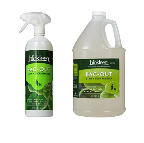 Biokleen Bac-Out Stain and Odor Remover Foam Spray (32 oz) with Refill (128 oz) Biokleen Bac-Out Stain and Odor Remover Foam Spray (32 oz) with Refill (128 oz)