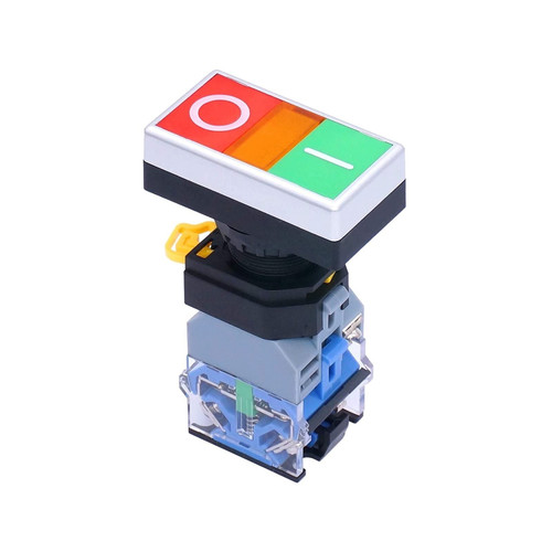 FEHAUK 22mm 10A 440V 1 NO 1 NC ON Off Start Stop Momentary Switch Push Button Light Indicator Light Voltage 110V FEHAUK 22mm 10A 440V 1 NO 1 NC ON Off Start Stop Momentary Switch Push Button Light Indicator Light Voltage 110V