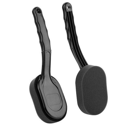 2 Pcs Tire Shine Applicator,Black Tire Dressing Applicator Pad,Sponge Applicator with Handle,for Applying Tire Shine Clean 2 Pcs Tire Shine Applicator,Black Tire Dressing Applicator Pad,Sponge Applicator with Handle,for Applying Tire Shine Clean