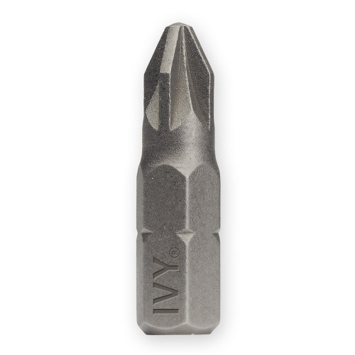 IVY Classic 45784 1-Inch #2 Pozidriv Insert Bit, Impact Plus, 10-Pack
