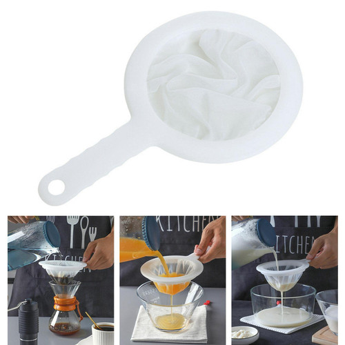 Ultra-Fine Nylon Mesh Strainer,Food Yogurt Mesh,Sieve Fine Mesh Colander with Handle Mini Brine Shrimp Separation Net for Filtering Juice Milk Honey(size:100 Mesh) Ultra-Fine Nylon Mesh Strainer,Food Yogurt Mesh,Sieve Fine Mesh Colander with Handle Mini Brine Shrimp Separation Net for Filtering Juice Milk Honey(size:100 Mesh)