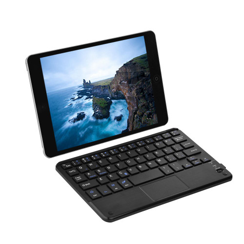 Wireless Bluetooth Keyboard, Ultra-Slim Mini Wireless Bluetooth Keyboard with Touchpad with Up to 10m Effective Working Distance, Suitable for Windows PC Android Tablet