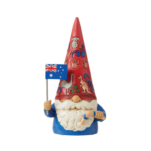Enesco Jim Shore Heartwood Creek Gnomes Around The World Australian Figurine, 5.5 Inch, Multicolor Enesco Jim Shore Heartwood Creek Gnomes Around The World Australian Figurine, 5.5 Inch, Multicolor