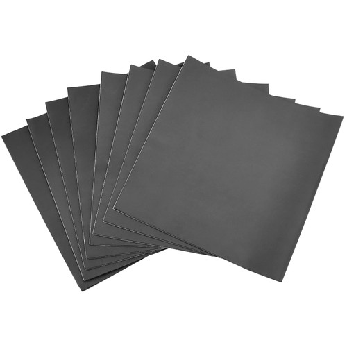 Foam Sheets Self Adhesive, Closed Cell Foam Pad Neoprene Rubber Sheets Anti Vibration Insulation Foam Rubber Pads (12" x 12" x 1/8", 8)