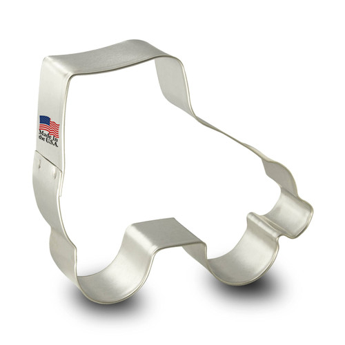Foose Cookie Cutters Roller Skate Cookie Cutter 3.75 in, Tin Plate Steel, Handmade in USA Foose Cookie Cutters Roller Skate Cookie Cutter 3.75 in, Tin Plate Steel, Handmade in USA