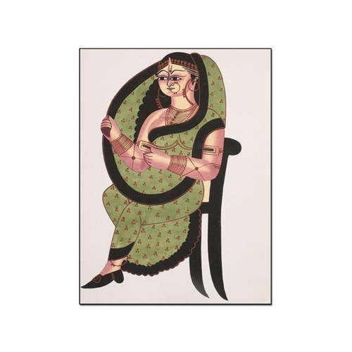 AAHARYA Indian Poster Green Woman Wall Art Deco Canvas Printed Poster Indian Folk Art Canvas Painting Wall Art Poster for Bedroom Living Room Decor 12x16inch(30x40cm) Unframe-style AAHARYA Indian Poster Green Woman Wall Art Deco Canvas Printed Poster Indian Folk Art Canvas Painting Wall Art Poster for Bedroom Living Room Decor 12x16inch(30x40cm) Unframe-style