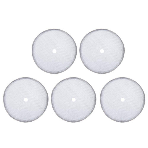 5Pcs Stainless Steel French Press Replacement Filter Screen Coffee Filter for 600ml French Press Coffee Pot Mesh Filter Accessory
