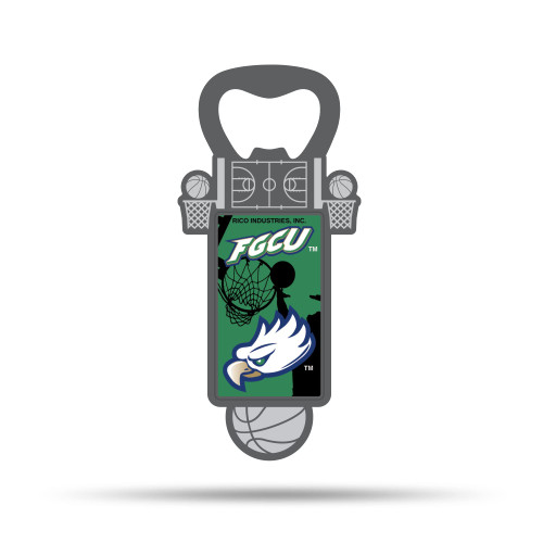 Rico Industries NCAA Florida Gulf Coast Eagles Bottle Opener Magnet Magnetic Bottle Opener, Stainless Steel, Strong Magnet to Display on Fridge Rico Industries NCAA Florida Gulf Coast Eagles Bottle Opener Magnet Magnetic Bottle Opener, Stainless Steel, Strong Magnet to Display on Fridge