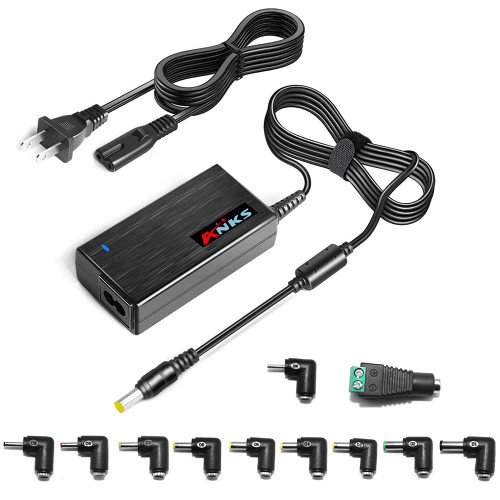12V 5A Power Supply for LED Strip Lights, 60W Power Adapter, 120V AC to 12V DC Monitor Power Supply AC Adapter with 11 Connectors
