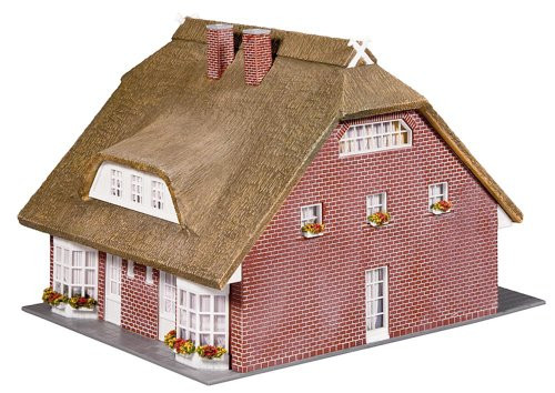 Faller 130250 Dwelling House Thatch Roof HO Scale Building Kit