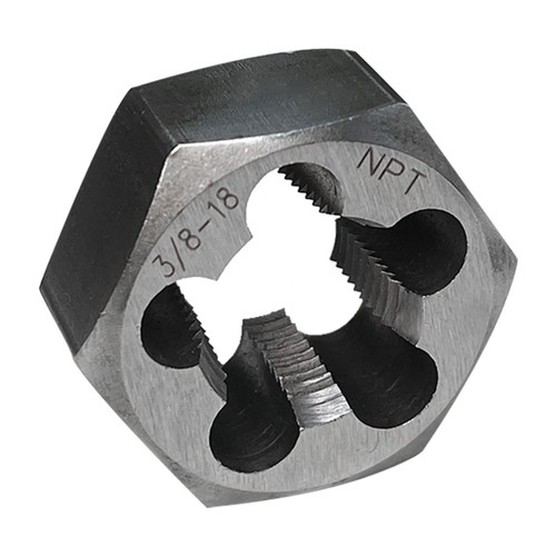 Npt Pipe Die Hex Die Carbon Steel Rethreading Die 3/8-18
