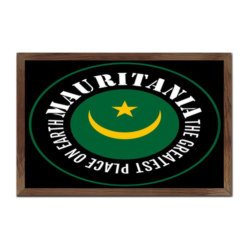 Nintydays The Greatest Place on Earth Mauritania Wooden Wall Table Sign Wall Art Decorative Farmhouse State Flag Travel Sports Signs Vertical Wood Sign Plaque for Indoor Dinning Room House 8x12in Nintydays The Greatest Place on Earth Mauritania Wooden Wall Table Sign Wall Art Decorative Farmhouse State Flag Travel Sports Signs Vertical Wood Sign Plaque for Indoor Dinning Room House 8x12in
