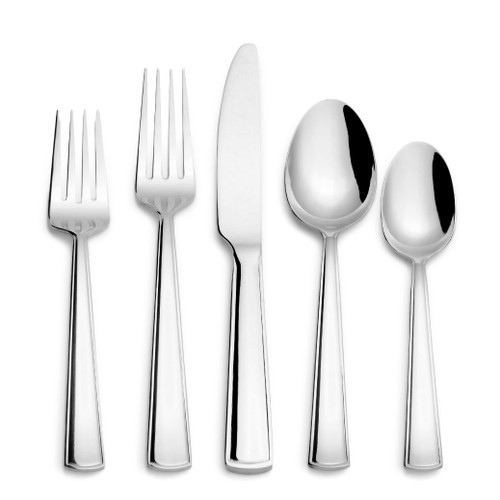 Kitchinox Exeter 20-piece Stainless Steel Silverware Set, Flatware Service for 4