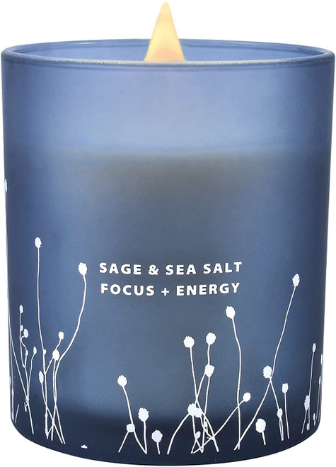 White Sage Sea Salt Candle | Sage Candles for Cleansing House | Candles for Home Scented | Sage Candle | Scented Candles for Men & Women, Energy Cleansing Candle | Aromatherapy Relaxing Beach Candle White Sage Sea Salt Candle | Sage Candles for Cleansing House | Candles for Home Scented | Sage Candle | Scented Candles for Men & Women, Energy Cleansing Candle | Aromatherapy Relaxing Beach Candle