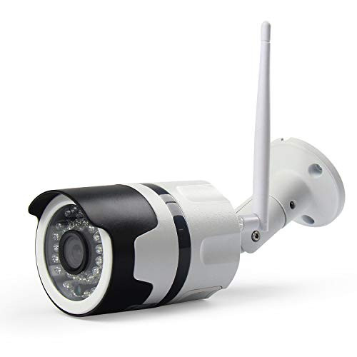 Outdoor Security Camera, 1080P Wireless IP Waterproof Cameras, 35 LEDs Night Vision Surveillance System with Two-Way Audio, Motion Detection, Activity Alert, Deterrent Alarm - iOS, Android App (1080P) Outdoor Security Camera, 1080P Wireless IP Waterproof Cameras, 35 LEDs Night Vision Surveillance System with Two-Way Audio, Motion Detection, Activity Alert, Deterrent Alarm - iOS, Android App (1080P)