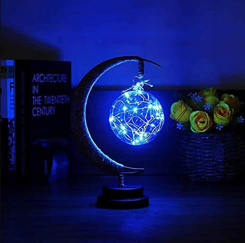 OETN, 2021 New The Enchanted Lunar Lamp - LED Moon Lamp Kids Night Light Galaxy Lamp, Hanging Moon Lamp Magic Moon Night Light, Remembrance Gift for Home Decorations