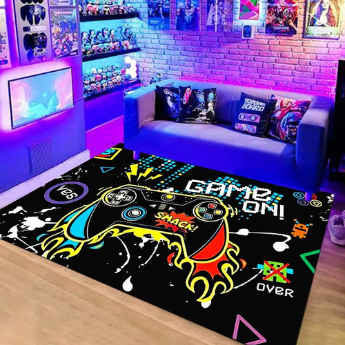 Game Controller Gaming Gamepad Modern Area Rugs Non-Slip Gaming Rug Boys Rugs Gamer Carpets Floor Mat Throw Rugs Doormats Gamer Room Decor Home Decor for Living Room Bedroom Game Controller Gaming Gamepad Modern Area Rugs Non-Slip Gaming Rug Boys Rugs Gamer Carpets Floor Mat Throw Rugs Doormats Gamer Room Decor Home Decor for Living Room Bedroom