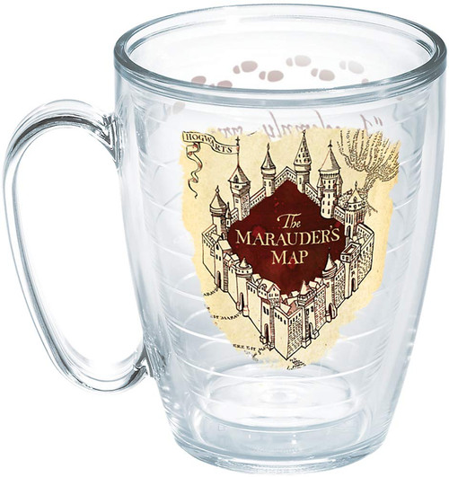 Tervis Harry Potter-The Marauder's Map Made in USA Double Walled Insulated Tumbler, 16 oz Mug No Lid, Clear Tervis Harry Potter-The Marauder's Map Made in USA Double Walled Insulated Tumbler, 16 oz Mug No Lid, Clear