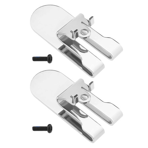 2PCS Belt Hook Clips Compatible with DeWalt 18V Power Tools DCF620B DCF620D2 DCF620D2-AR DCF620D2-B2 DCF620D2-B3 DCF620D2-BR DCF620M2 DCF622B DCF622M2 Type 1