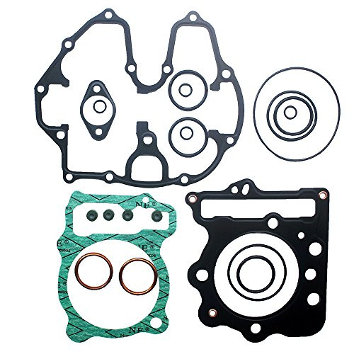 KIPA Complete Top End Head Gasket Kit For Honda TRX400EX TRX 400EX Sportrax 400 1999-2008 Honda TRX400X TRX 400X 2009-2014 Cylinder Piston Head Engine Repair Non-Asbestors