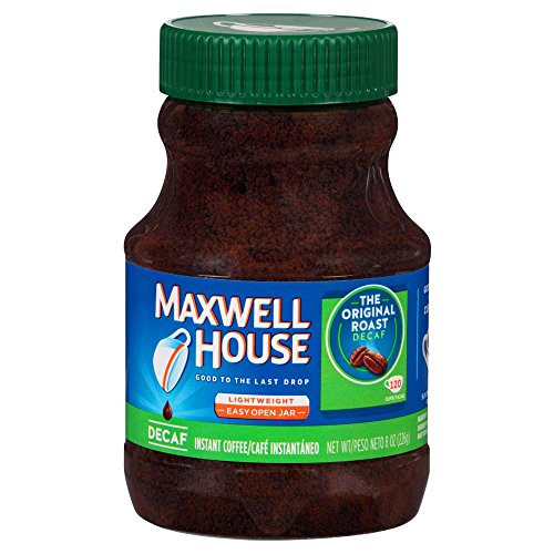 Maxwell House Original Blend Decaf Instant Ground Coffee, Medium Roast, 8 Ounce Jar Maxwell House Original Blend Decaf Instant Ground Coffee, Medium Roast, 8 Ounce Jar