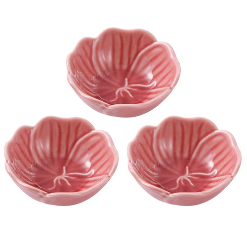 liushop Sauce Dish Rose Ceramic Dipping Bowls Mini Flower Shape Sauce Dishes Sushi Soy Dipping Bowl Serving Seasoning Dish for Soy Sauce Ketchup BBQ Sauce Set of 3 Dipping Bowls Set (Color : A) liushop Sauce Dish Rose Ceramic Dipping Bowls Mini Flower Shape Sauce Dishes Sushi Soy Dipping Bowl Serving Seasoning Dish for Soy Sauce Ketchup BBQ Sauce Set of 3 Dipping Bowls Set (Color : A)