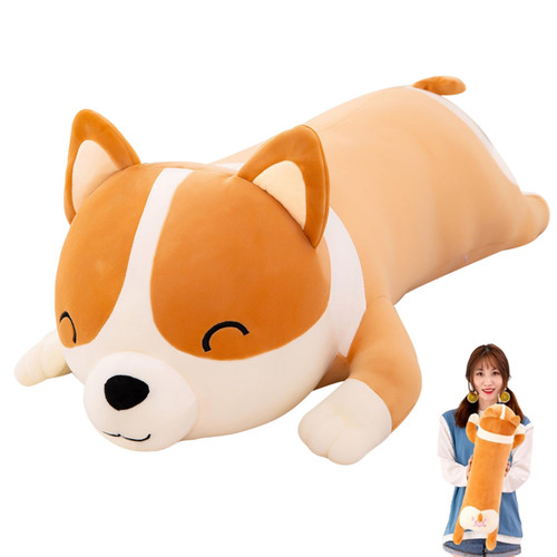 Eioflia Plush Pillow Stuffed Animal Dog 23.62 Inch Cute Plush Soft Pillow for Girls Boys Gifts Stuffed Animal Pillow Plush Soft Pillow Plush Animal Toys
