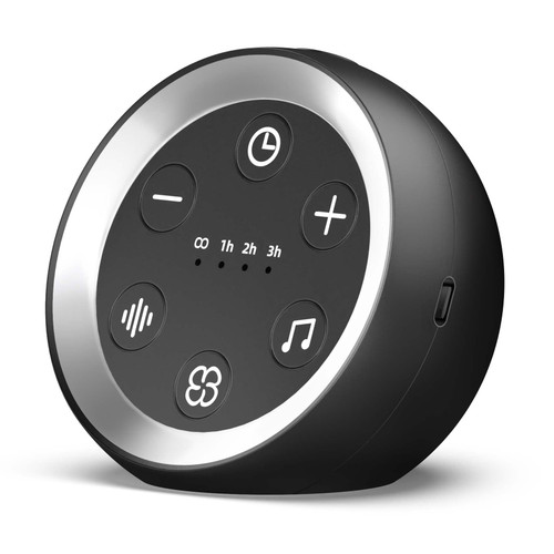 SoundMe White Noise Sound Machine for Sleeping Portable Loud Travel Sleep Brown Noise Machine for Baby Kids Adults with Rain Fan Blue Pink Noise 32 Soothing Sounds Noise Maker 36 Volume Levels 4 Timer
