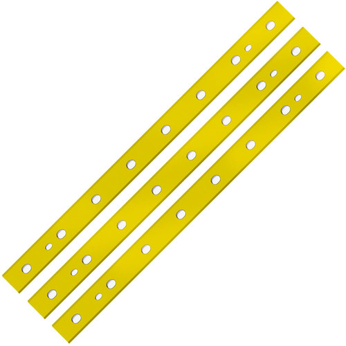 HSS Planer Blades TiN for DW735 13-Inch (DW7352 735X) Heat Treated, Double Sided, Set of 3 Replacement