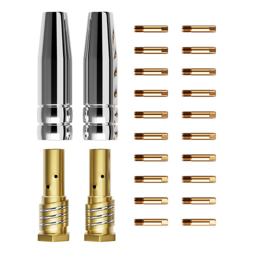 GZ GUOZHI MIG Welding Gun Accessory Kit .030" Tip-Nozzle-Diffuser for GZ GUOZHI MIG-200P MIG-140
