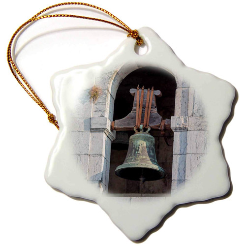 3dRose Portugal, Bronze Bell, Igreja de Sao Sebastiao da Pedreira - Ornaments (orn-227804-1)
