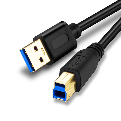 Jelly Tang USB 3.0 Cable A Male to B Male 25Ft,Superspeed USB 3.0 A-B/A Male to B Male Cable - for Scanner, Printers, Desktop External Hard Drivers and More(25Ft/8M) Jelly Tang USB 3.0 Cable A Male to B Male 25Ft,Superspeed USB 3.0 A-B/A Male to B Male Cable - for Scanner, Printers, Desktop External Hard Drivers and More(25Ft/8M)