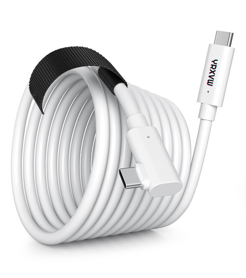 YRXVW Link Cable Compatible with Oculus Quest 2/Pro/1, VR Headsets PC, Charging Cord and High Speed Data Wire, USB C to C Cable,16ft Link Charging Cable