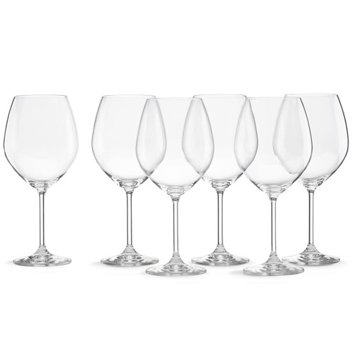 Lenox Tuscany Classics Red Wine Glass Set, Buy 4 Get 6, 6 Count (Pack of 1), Clear