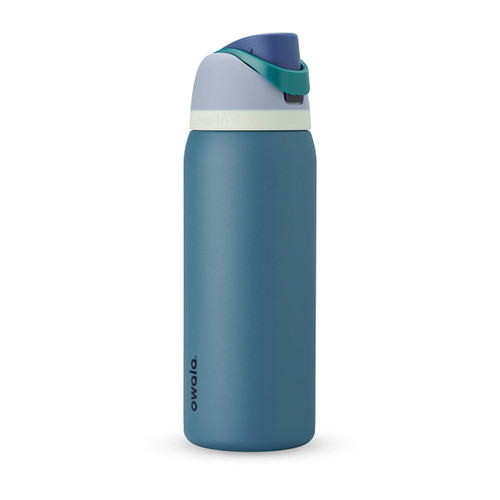 Owala FreeSip Insulated Stainless Steel Water Bottle with Straw for Sports and Travel, BPA-Free, 32-oz, Blue/Teal (Denim) Owala FreeSip Insulated Stainless Steel Water Bottle with Straw for Sports and Travel, BPA-Free, 32-oz, Blue/Teal (Denim)