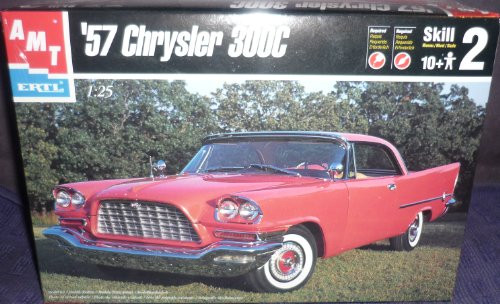 #30046 AMT/Ertl '57 Chrysler 300C 1/25 Scale Plastic Model Kit by AMT