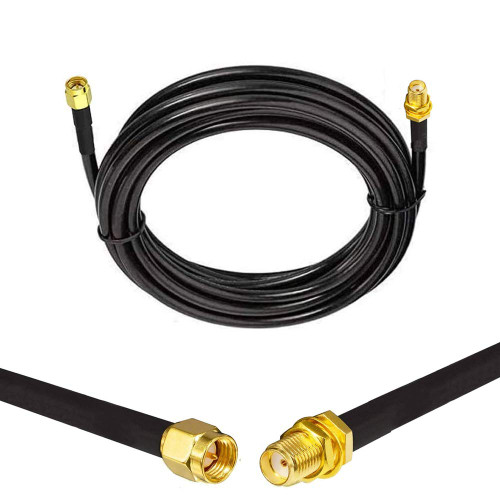 10ft SMA Extension Cable SMA Male to SMA Female RF Connector Adapter WiFi Antenna RG58 Extension Cable Two-Way Radio WiFi Cable for BaoFeng HT Kenwood Yaesu VHF Radio-NOT for TV 10ft SMA Extension Cable SMA Male to SMA Female RF Connector Adapter WiFi Antenna RG58 Extension Cable Two-Way Radio WiFi Cable for BaoFeng HT Kenwood Yaesu VHF Radio-NOT for TV