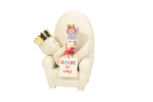 Department 56 Snowbabies Awesome Queens for a Day Figurine, 5 Inch, Multicolor