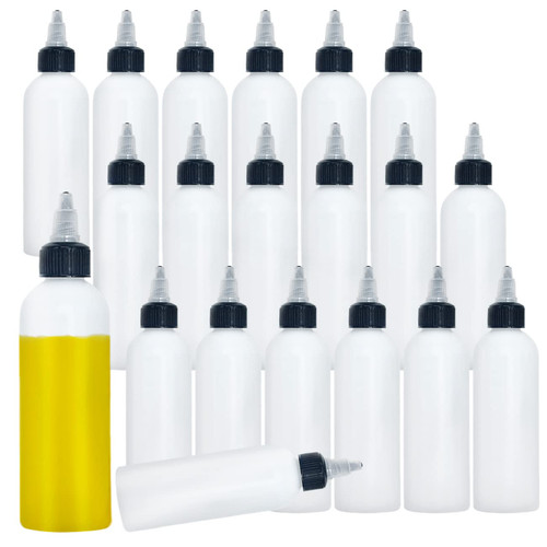 Meirrnyyu 20 Pcs 4 Oz Plastic Squeeze Condiment Bottles with Twist-on Cap Lids,Sauce Bottle with Squeeze Top,Squirt Condiment Bottles for Ketchup,Mustard,Olive Oil and More Meirrnyyu 20 Pcs 4 Oz Plastic Squeeze Condiment Bottles with Twist-on Cap Lids,Sauce Bottle with Squeeze Top,Squirt Condiment Bottles for Ketchup,Mustard,Olive Oil and More