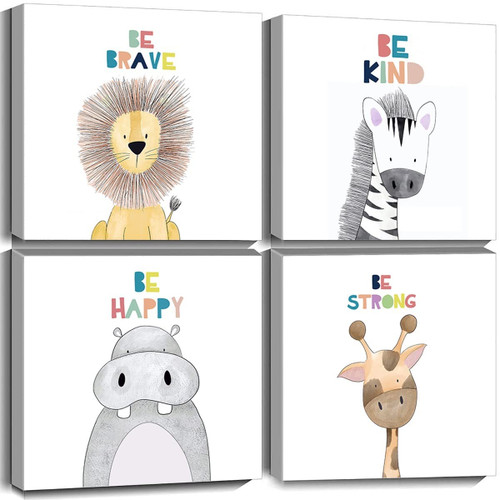 Quzenu Nursery Wall Decor Safari Animal Baby Room Decor Canvas Prints Kids Art Frame Jungle Nursery Decor Animal Pictures Wall Art Safari Nursery Decor Quzenu Nursery Wall Decor Safari Animal Baby Room Decor Canvas Prints Kids Art Frame Jungle Nursery Decor Animal Pictures Wall Art Safari Nursery Decor